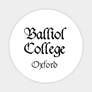 Oxford Balliol College Medieval University Magnet